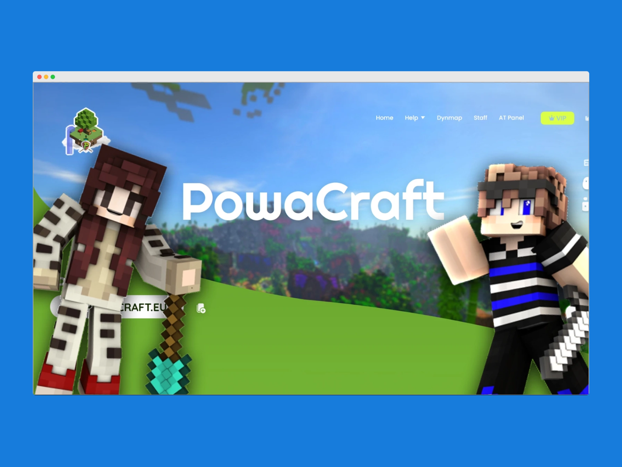 Web - Minecraft website