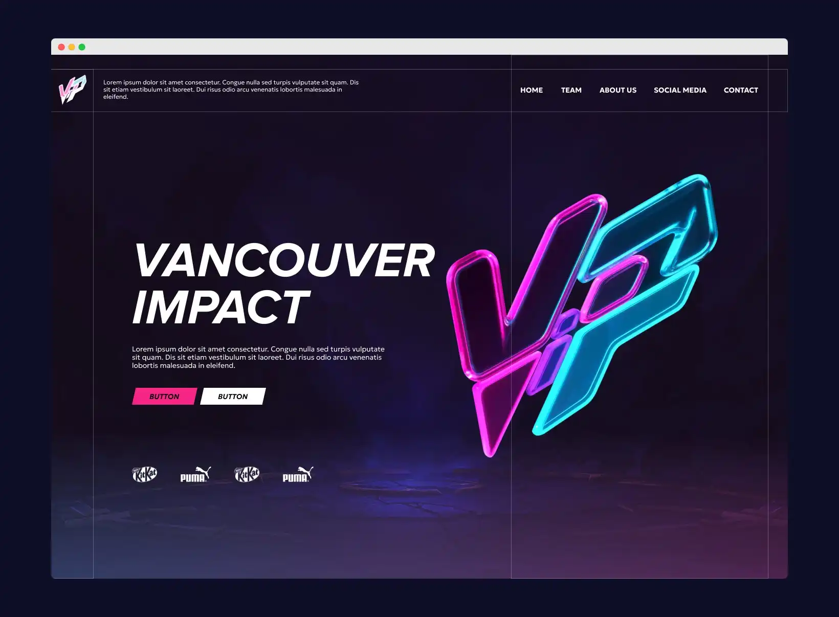 UI/UX - Vancouver Impact